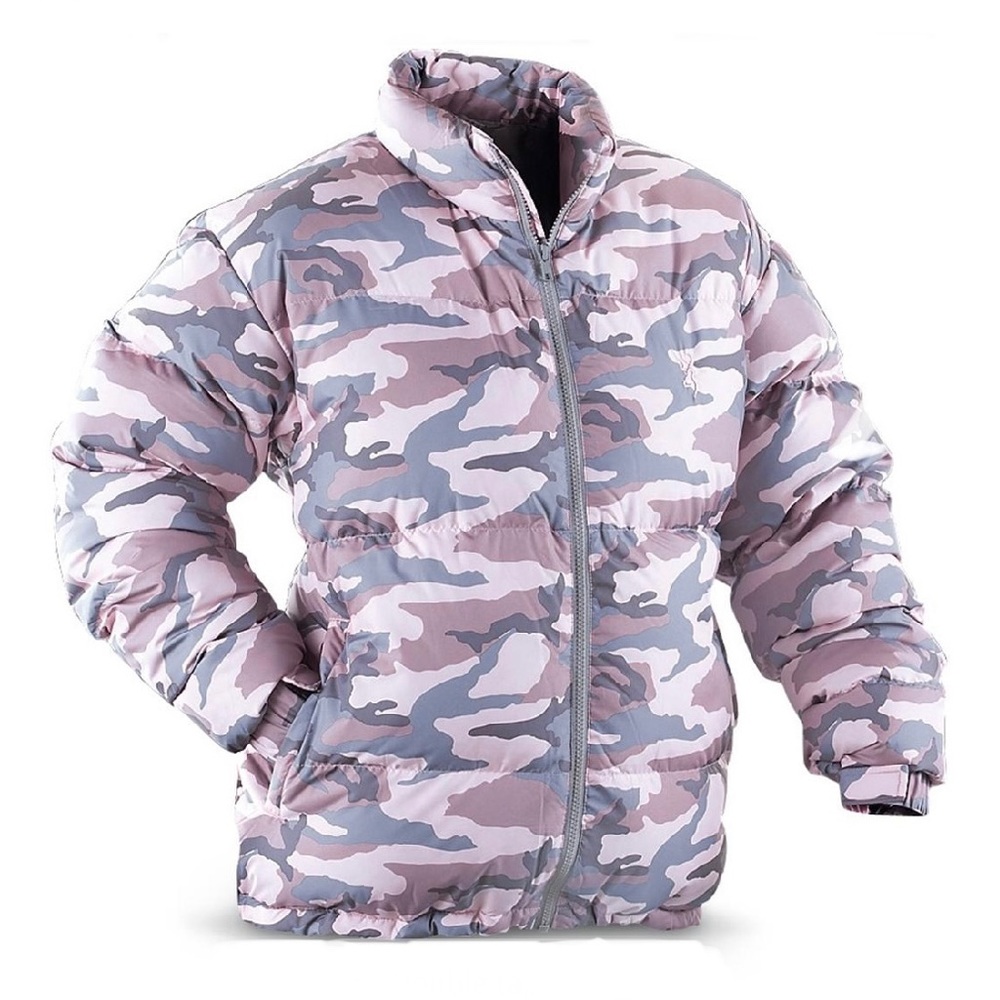 Girls Browning® Pink Camo Down Jacket